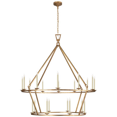 Chapman & Myers Darlana Two-Tier Chandelier