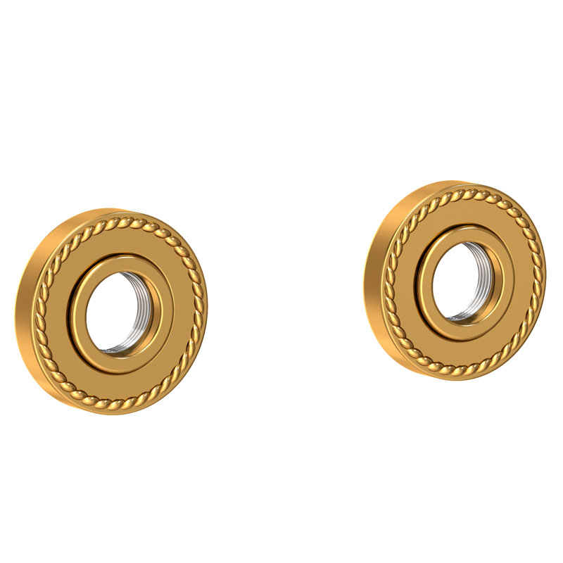 Amisa Grab Bar, 21" W, Satin Bronze - PVD