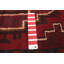 Tapis rouge foncé Lynnisha 3 pi 6 po x 5 pi 11 po