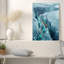 Art mural sur toile Glacier Crevasse-1066300215