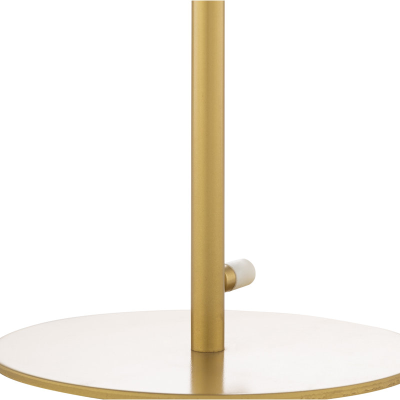 Dianna Metal Table Lamp, 20.5" H x 8" W x 6" D, Gold