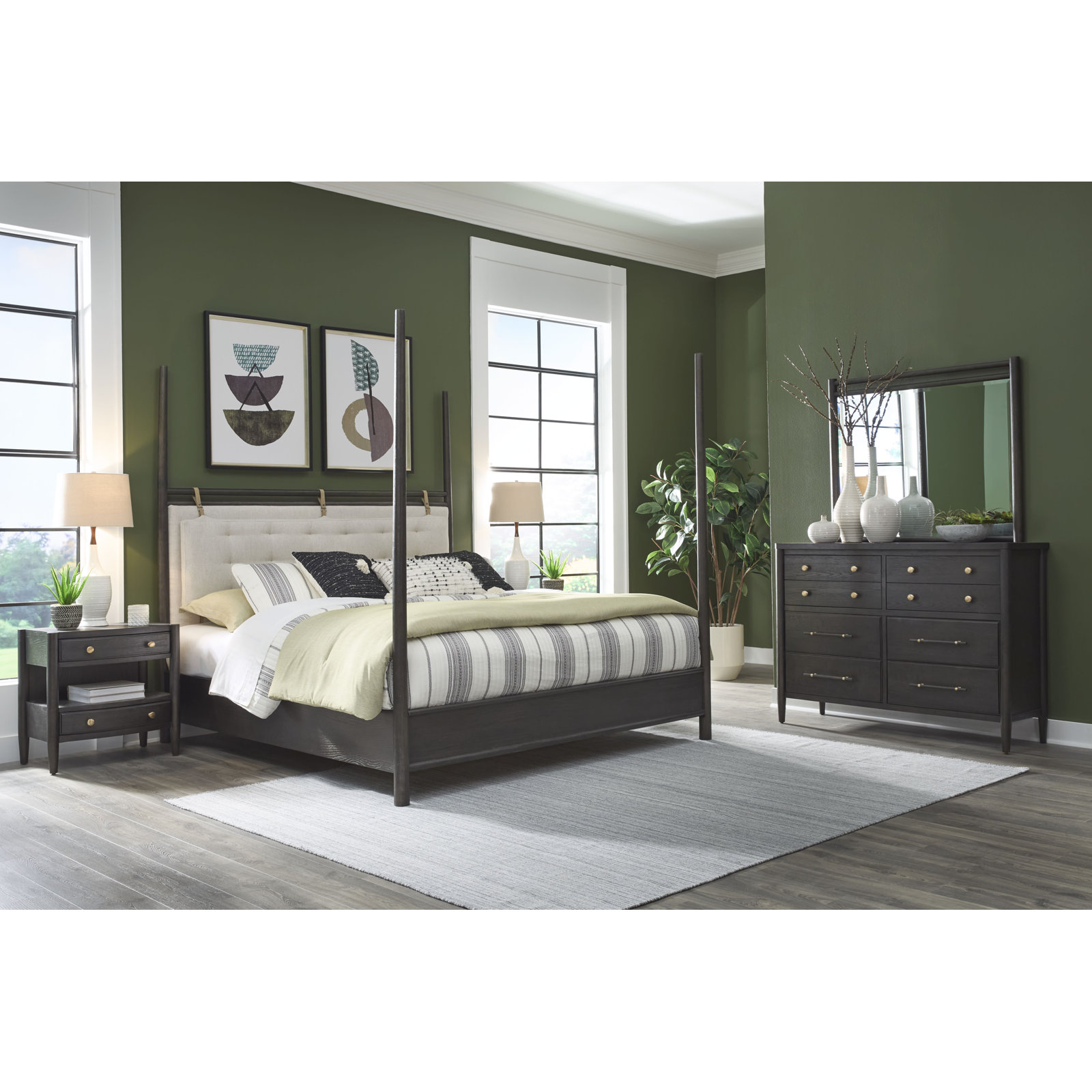 Shay Four Poster Bed, California King