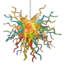 6-Light Modern Artistic Hand-Blown Glass Sputnik Chandelier