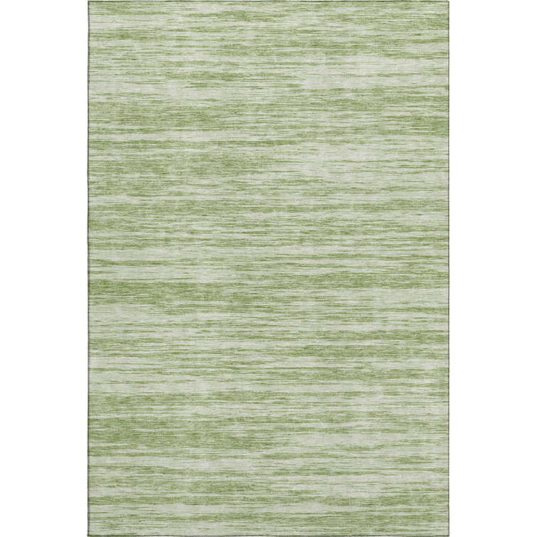 Premium Machine Washable Prisco Aloe Rug