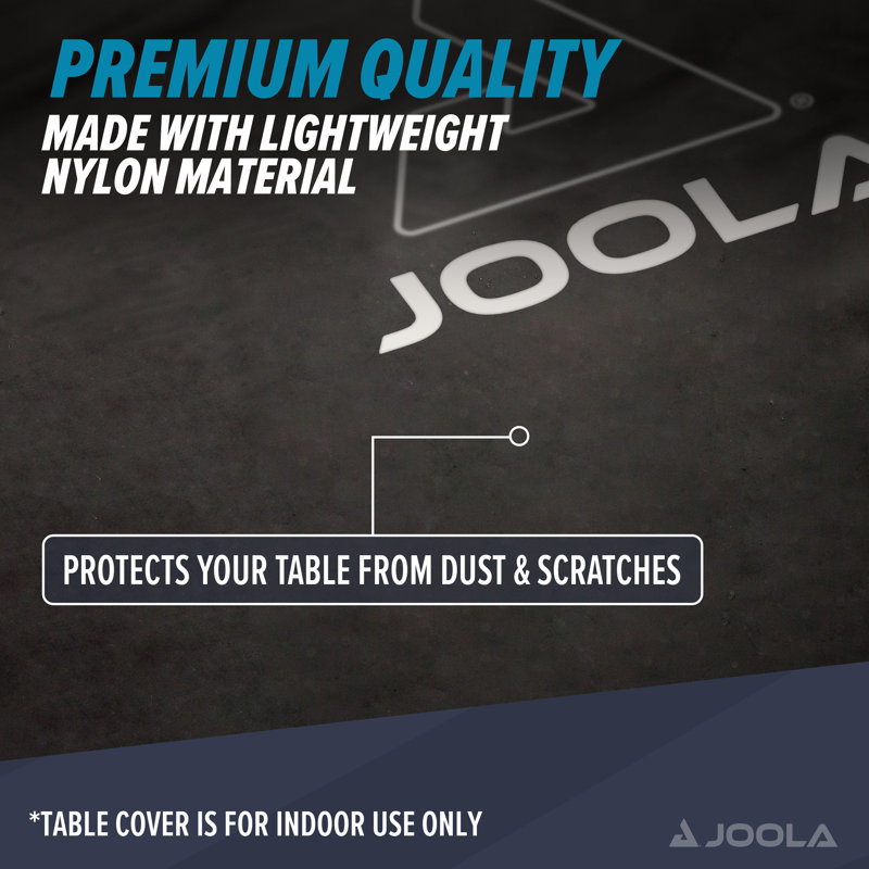 JOOLA Dual Function Indoor Table Tennis Table Cover - Ping Pong Table Cavoer with All-Around Protection