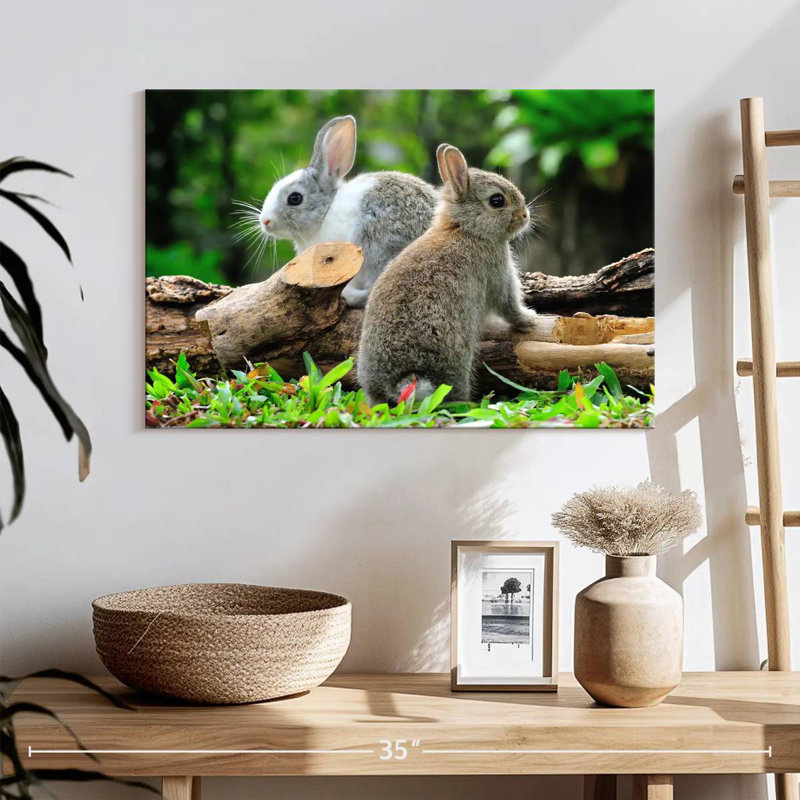 Brampt Garden Rabbits, 8" H x 12" W