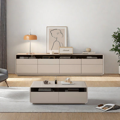 Boxwood TV Stand and Coffee Table Set
