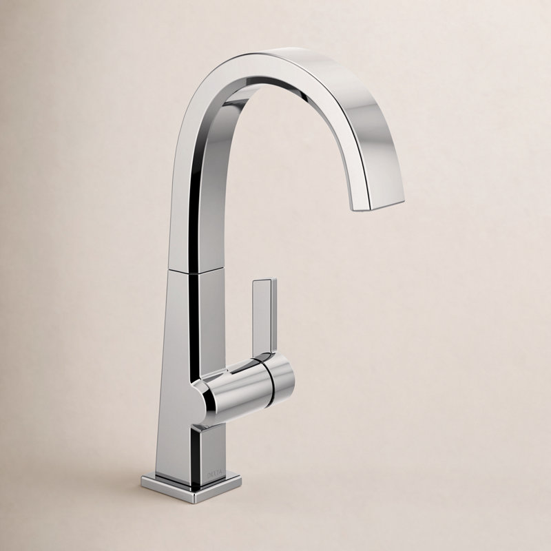 Pivotal Bar Faucet, Chrome
