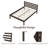 Wood Slat Bed