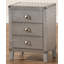 Alenis 17.72'' W Metal Nightstand