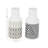 2 Piece White Ceramic Table Vase Set-1179425188