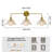 Vintage Wall Sconce With Glass Lampshade 180 Degrees Adjustable-494203772-482746802