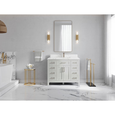 Ensemble de meuble-lavabo simple 42 po