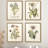 Framed Floral Canvas Wall Art