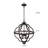Tiverton 6 - Light Dimmable Lantern Geometric Chandelier-1002083641