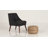 Teele 18" Wide Round Pouf Ottoman-1856333100