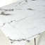 Daljeet Glass Top Metal Base Dining Table-1681382756