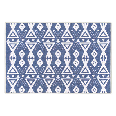 Adamas Geometric Non-Skid Kitchen Mat