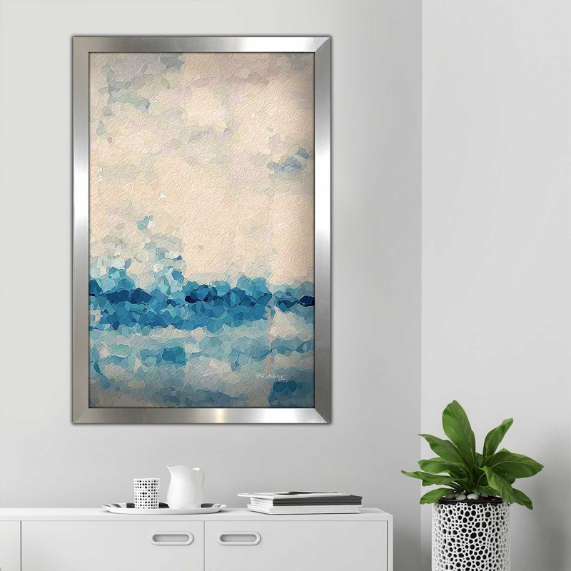 «Come Boldly, Hebrews 04:16» par Mark Lawrence, reproduction d'art, H 39,5 po x l 27,5 po x P 0,75 po, Encadrement argenté