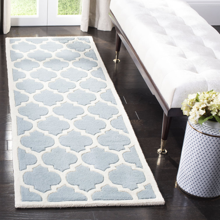 Carolene Hand Tufted Wool Geometric Rug
