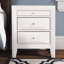 Table de chevet blanche Loviisa-480174857