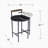 Arcklid Faux Marble End Table w/ Storage