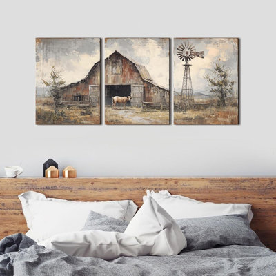 3 Piece Wrapped Canvas Print