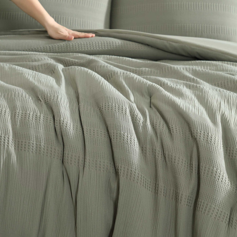 Ensemble d'édredon Kenneth Cole, Édredon grand, Vert