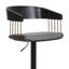 Tabouret de bar pivotant à hauteur réglable Fouke-1721073511-1721638103