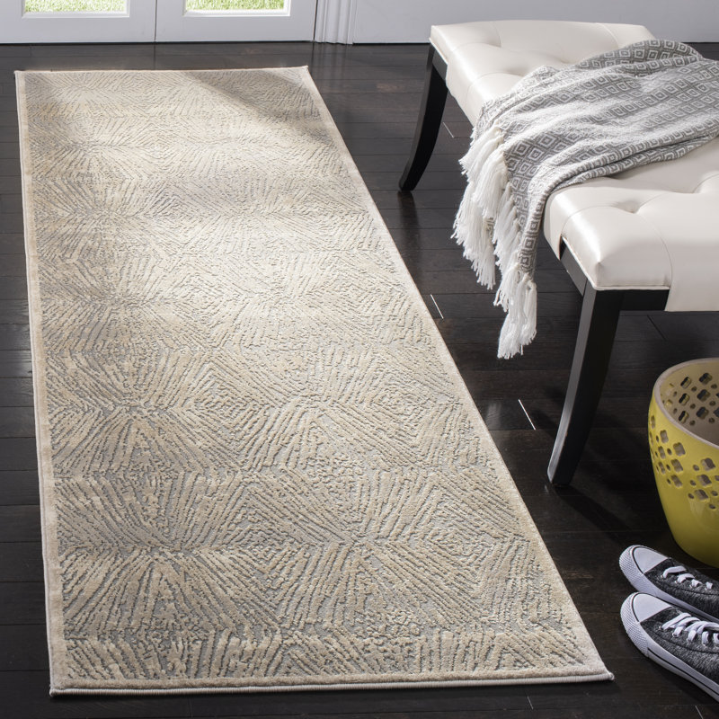 Edvin Performance Geometric Rug, Runner 2'7" x 8'