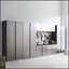 Armoire de garage murale Nova avec tiroirs à fermeture en douceur et finition gris métallique durable