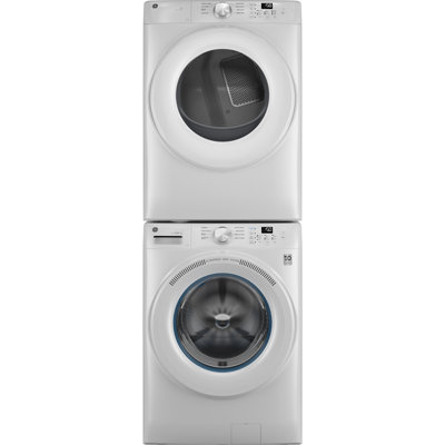 GE 5.3 cu. ft. (IEC) Capacity Style – Front Load Washer with UltraFresh Vent System White - GFW350SSYWW