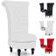Velvet Side High-backed Chair-2115998551