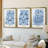 WM MORRIS Series DLXI  -Custom Framed  Premium Print W Matt - 3 Pieces-538629498-538629476