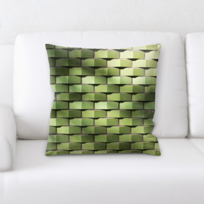 Burt Brick Square Pillow Cover & Insert
