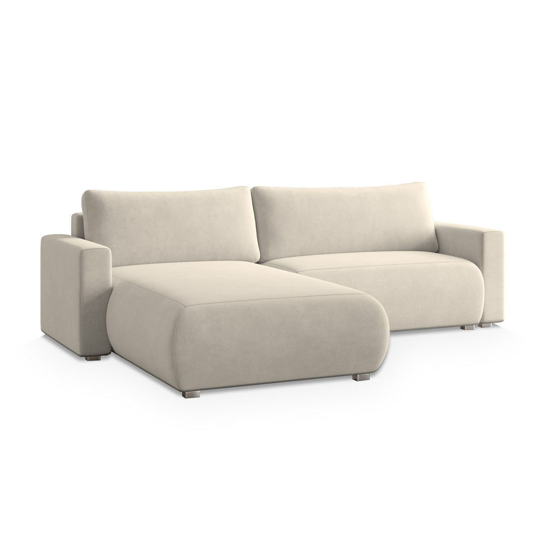 Ecksofa Sharisse mit Bettfunktion