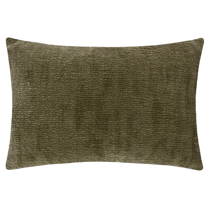 Pany Rectangular Lumbar Cushion, Khaki