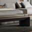 Banc rembourré en cuir Lauriann-1922406982