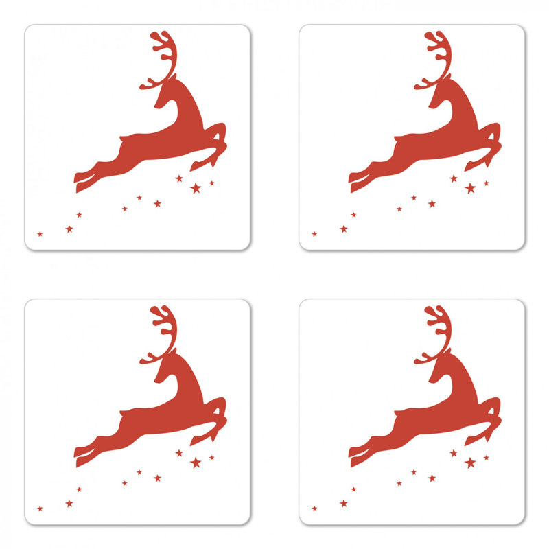 Square 4 Piece Coaster Set