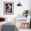 Just A Girl Who Loves Pink, reproduction encadrée sous verre, conception de Tina LeCour-1328994948-1328994946