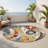 Dynamic Line Indoor And Outdoor Area Rug-2020111629