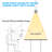LED 4" Linear Pendant Light Dimmable Ceiling Suspended Light Fixture Cool White