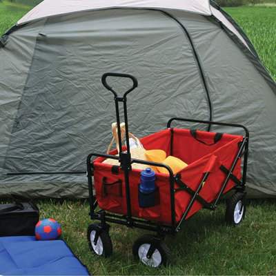 Lavender 25cm H x 80cm W x 44cm D 50kg Garden Portable Hand Truck Trolley