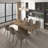 Expandable Dining Table With Storage Modern Minimalist Dining Table For 6-10 People