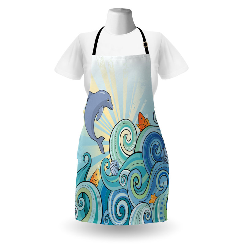 No Pattern Bib Apron