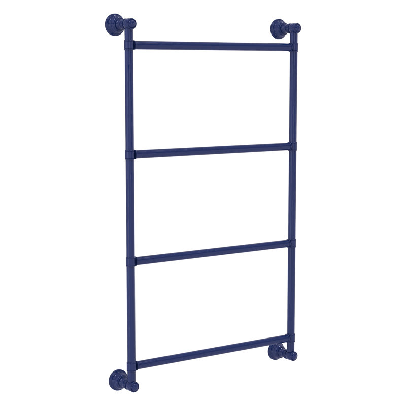 Barre à serviettes murale 18 po Carolina, 35 po x 18 po x 3,3 po, Bleu méditerranéen