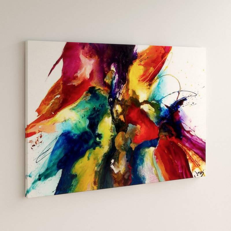« Flourish III »- Impression sur toile, H 32 po x l 48 po, Toile, Sans cadre