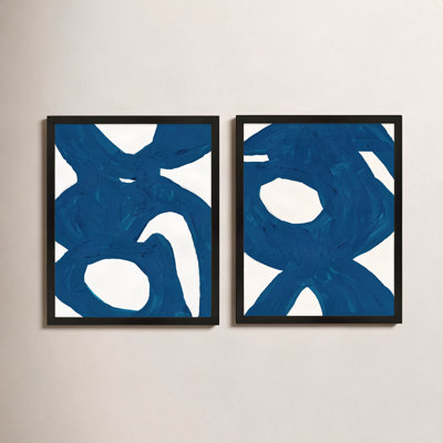 Goodall "Blue Harmony" 2-Piece Print Set