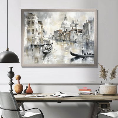 Minimal Venice Grand Canal I - Venice Print Wall Art