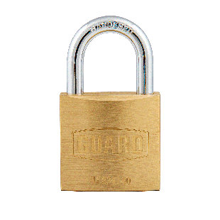 Laiton garde cadenas 40mm à double verrouillage